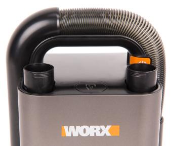 WORX 20V Аккумуляторный пылесос WX030,  комплект с АКБ 2 Ah и ЗУ, коробка WORX