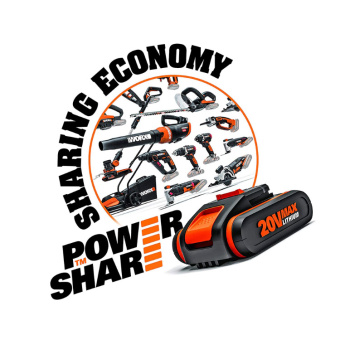 WORX 20V Аккумулятор WA3645 5,0 Ач WORX