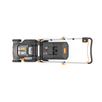 WORX 40V Газонокосилка аккумуляторная WG745E, 41 см, комплект с 2-мя АКБ 4 Ah и ЗУ WORX