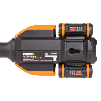 WORX 40V Триммер аккумуляторный WG185E.9, бесщеточный, 38 см, без АКБ и ЗУ WORX