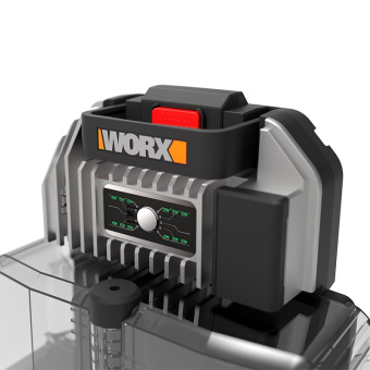 WORX 80V Воздуходув аккумуляторный WG572E, бесщеточный, комплект с АКБ 4 Ah и ЗУ WORX