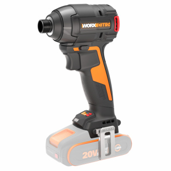 WORX 20V Винтоверт аккумуляторный WX265.9, без АКБ и ЗУ WORX