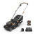 WORX 40V Газонокосилка аккумуляторная WG737E, 37 см, комплект с 2-мя АКБ 4 Ah и ЗУ WORX