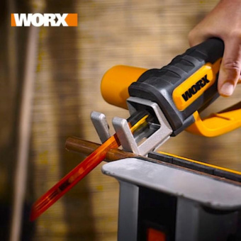 WORX 20V Пила аккумуляторная WG894E.5, 16 мм, комплект с АКБ 2 Ah и 0,4А ЗУ WORX