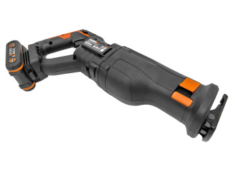 WORX 20V Сабельная пила аккумуляторная WX516 с АКБ 4 Ah и ЗУ WORX